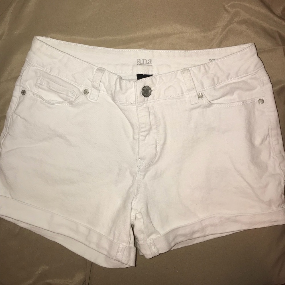 White Shorts